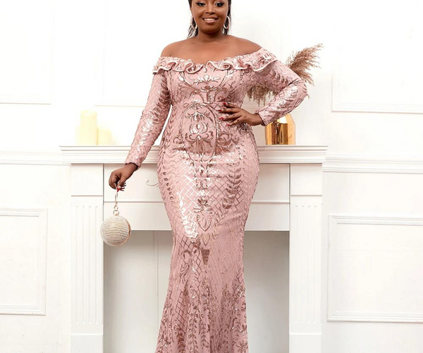 Robe Rose Grande Taille Pour Mariage