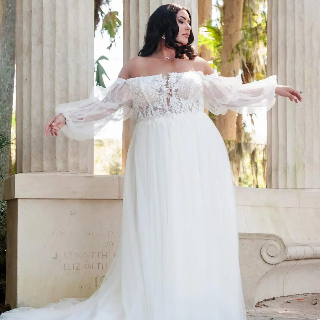 Robe Grande Taille pour Mariage 👰 Chic, Incontournable