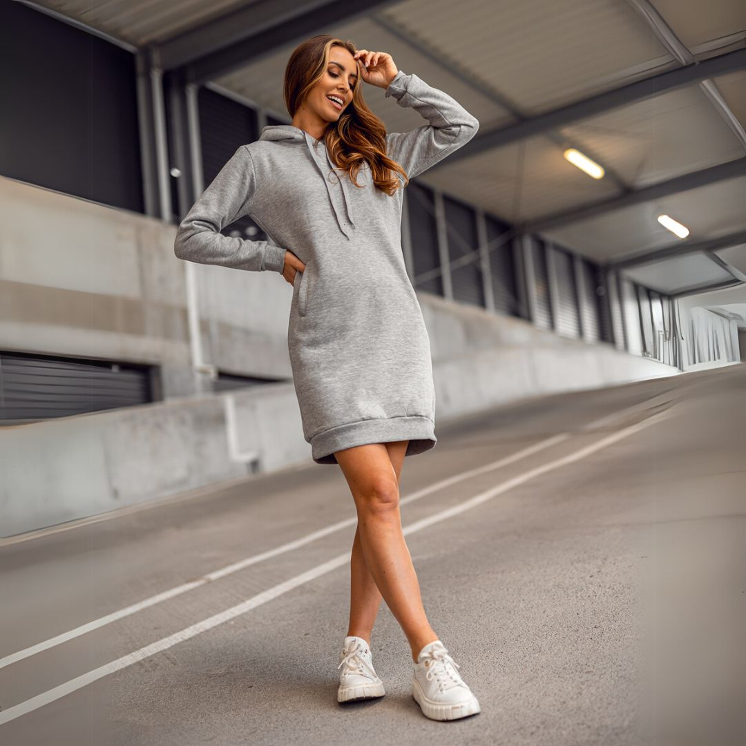 Robe Sweat Femme 🌟 Élégance Confort Style Incroyable