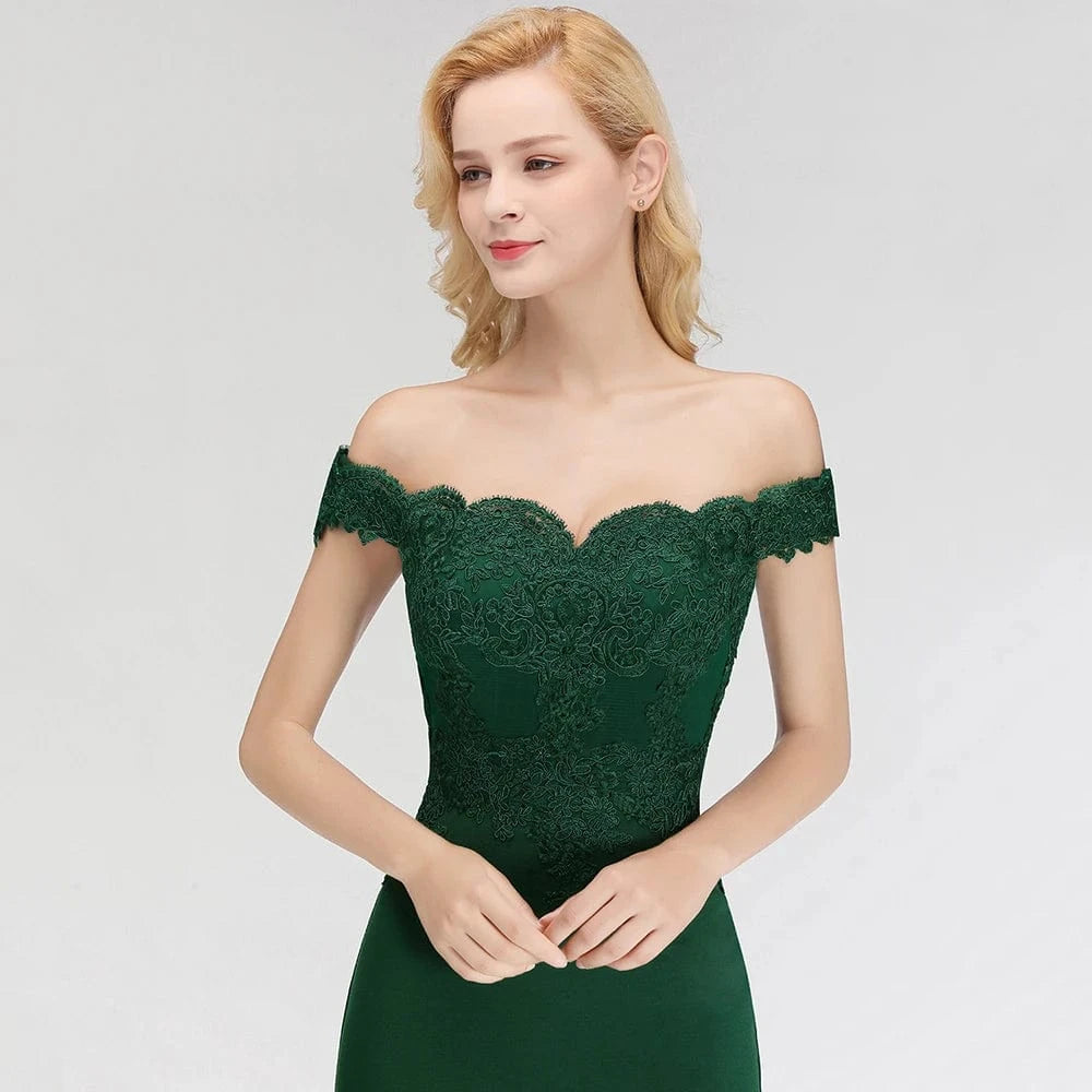 robe mariage invité chic épaules dénudées longue fluide élégante pour événement estival ou cérémonie