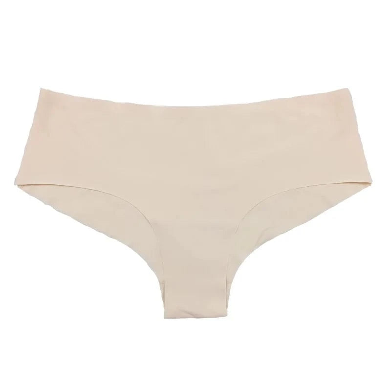 culotte invisible beige confortable sans couture, lingerie invisible sous robe moulante ou tenue chic