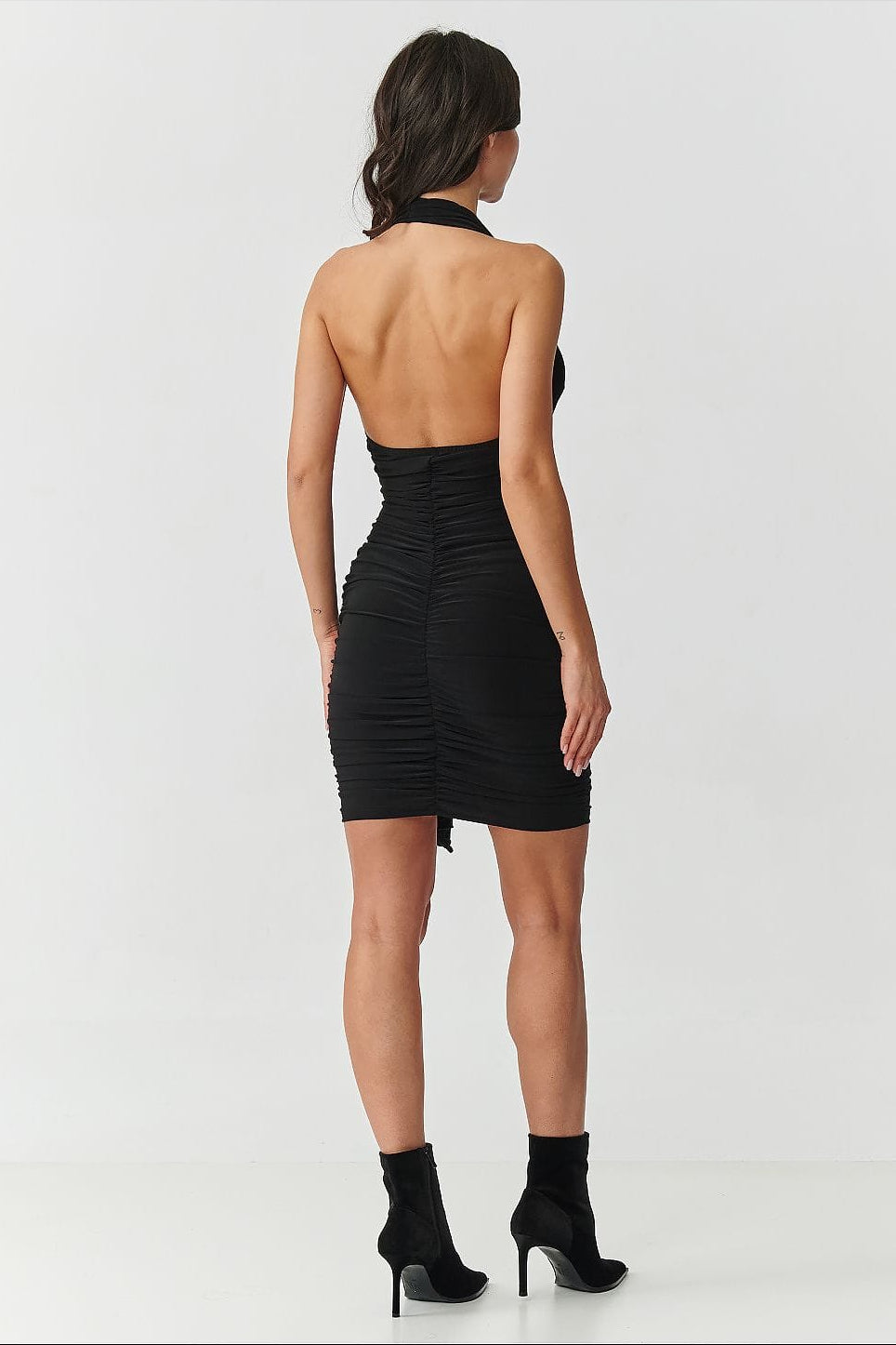 Robe courte model 220426 Makadamia
