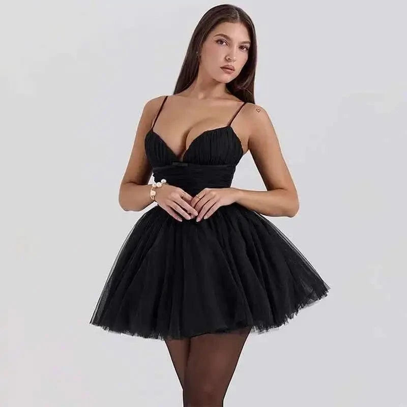 Robe de bal courte ballerine