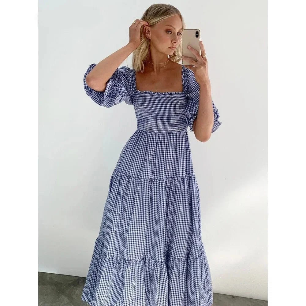 Robe En Maille Imprimée Carreaux Coldwater Creek – Taille L – Neuve Avec étiquette