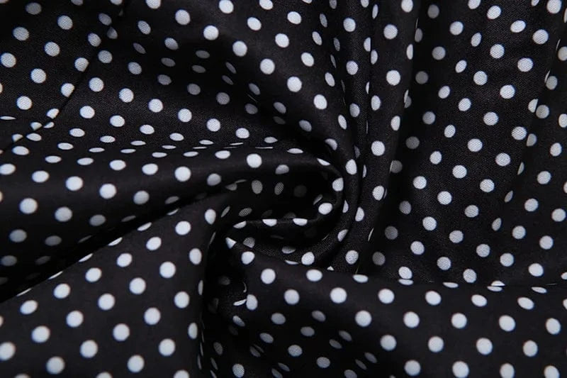 Robe été mini à pois