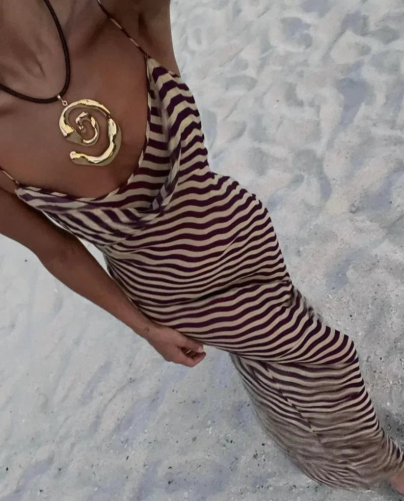 robe été sexy longue transparente sans manches moulante décolleté pour soirée plage ou cocktail