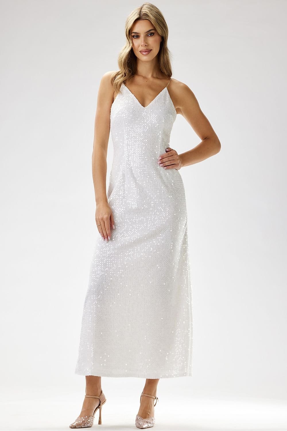 Robe Metropark Taille S Sans Bretelles – Noire Avec Paillettes, Femme, Pailletée