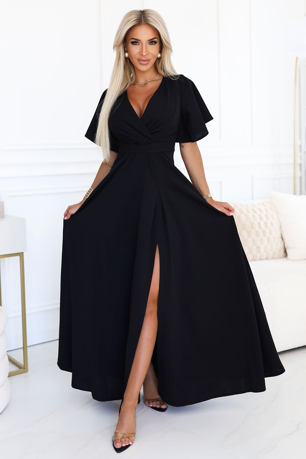 Robe longue model 216455 Numoco