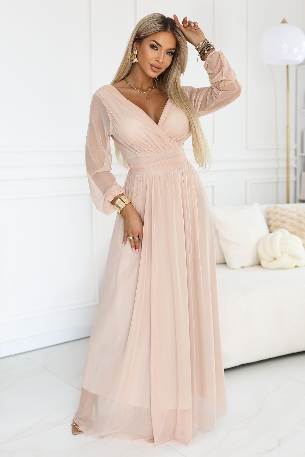 Robe longue model 228488 Numoco