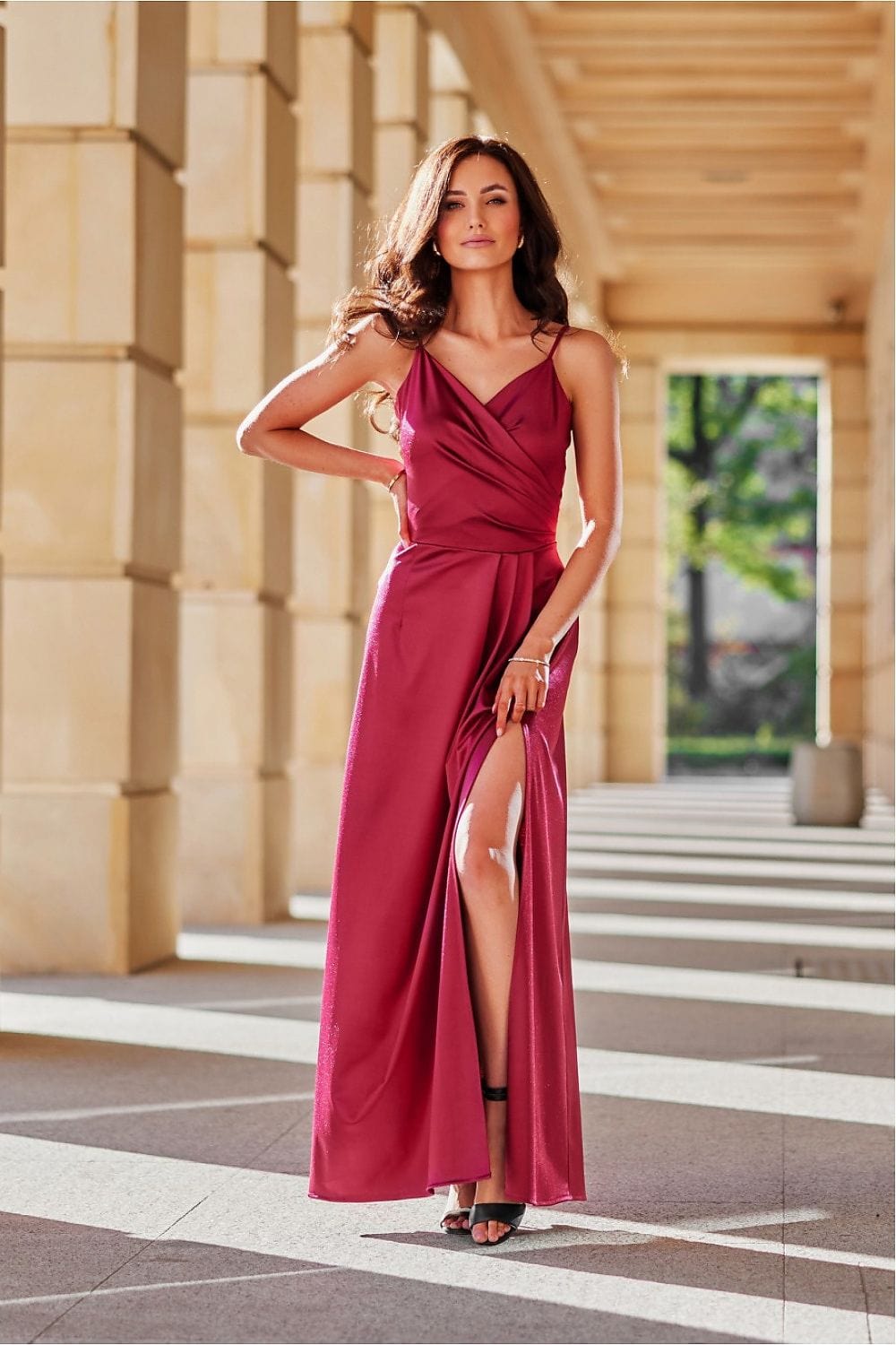Robe longue model 213636 Roco Fashion