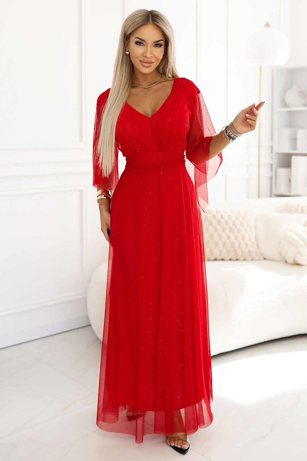 Robe longue model 227065 Numoco