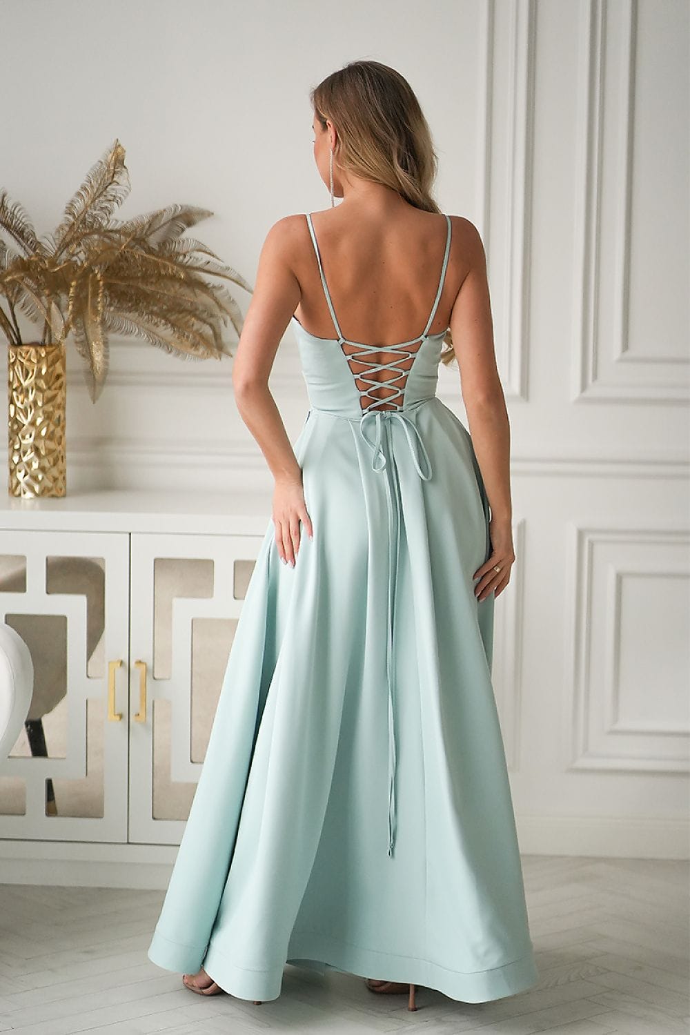 Robe longue model 224297 Bicotone