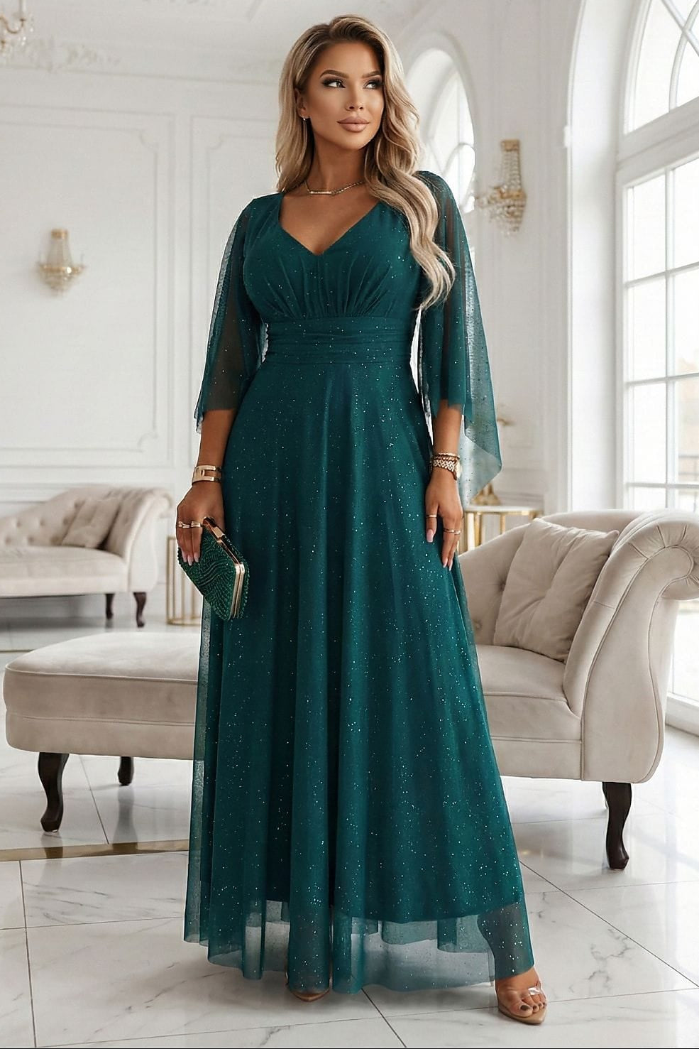 Robe longue model 222464 Numoco