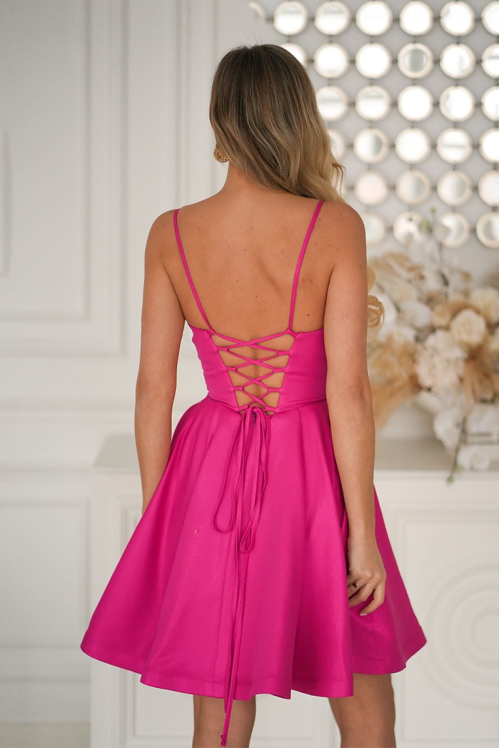 Robe courte model 224301 Bicotone