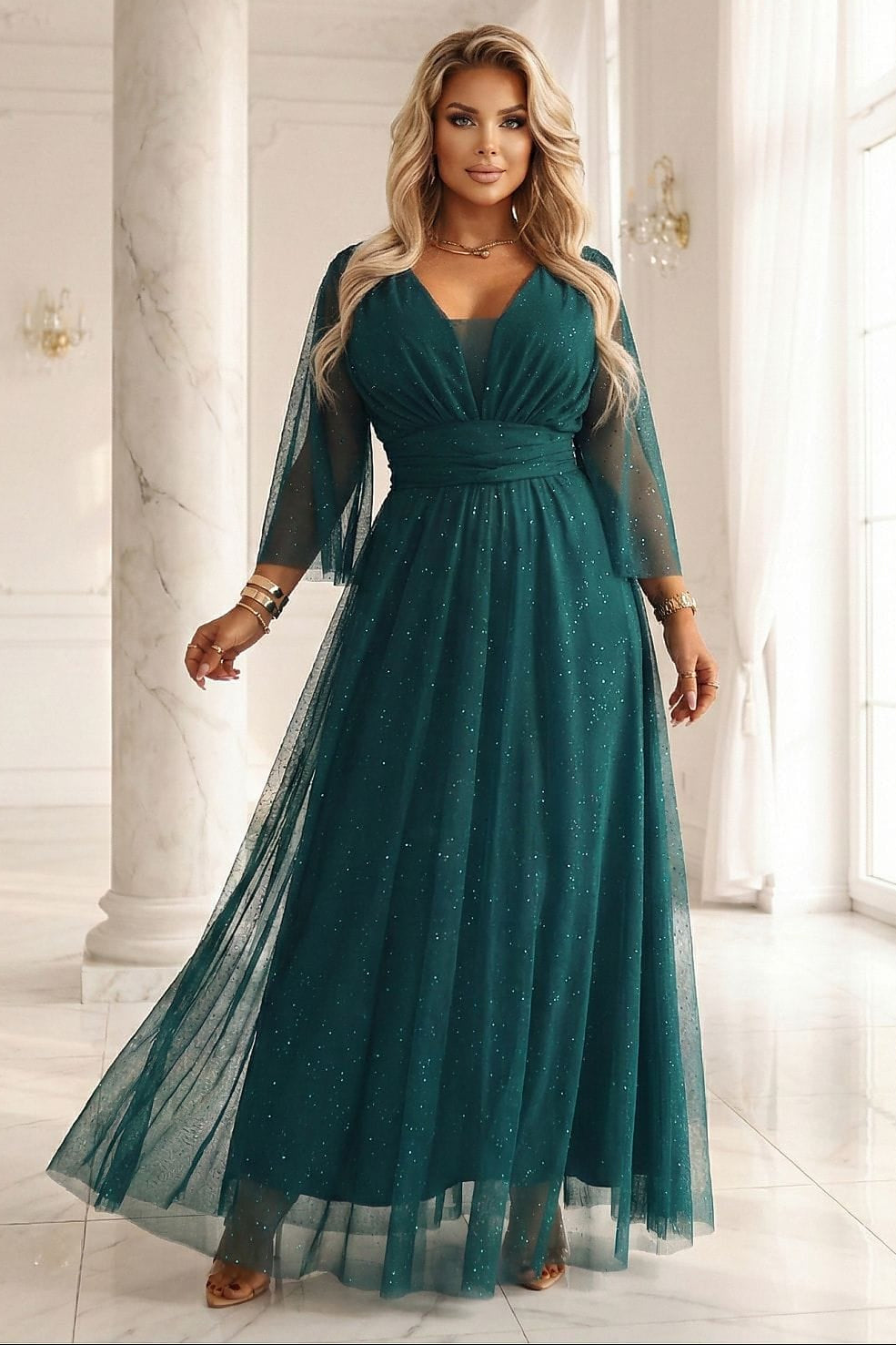 Robe longue model 222458 Numoco