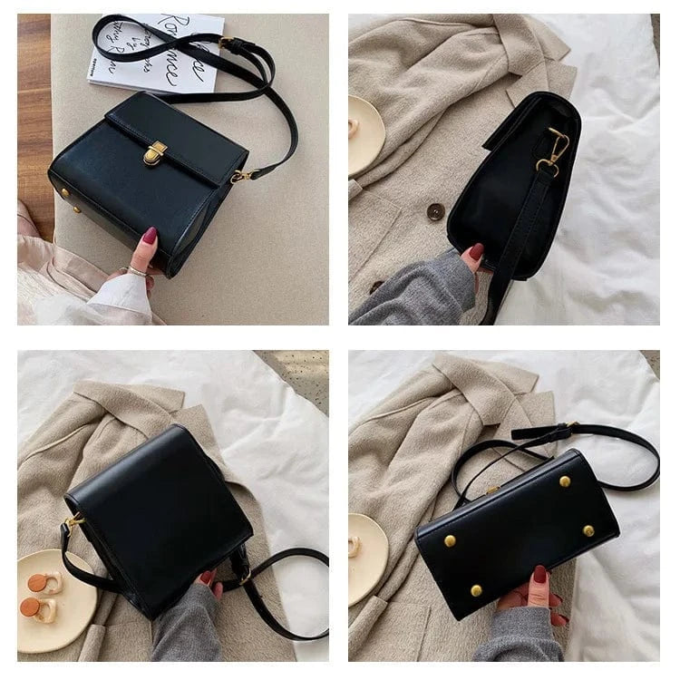 sac à bandoulière noir élégant pour soirée chic femme, accessoire mode tendance et pratique