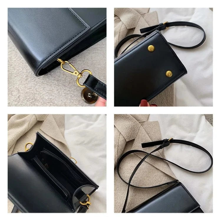 sac à bandoulière noir élégant pour soirée chic ou sortie tendance, accessoire mode femme indispensable