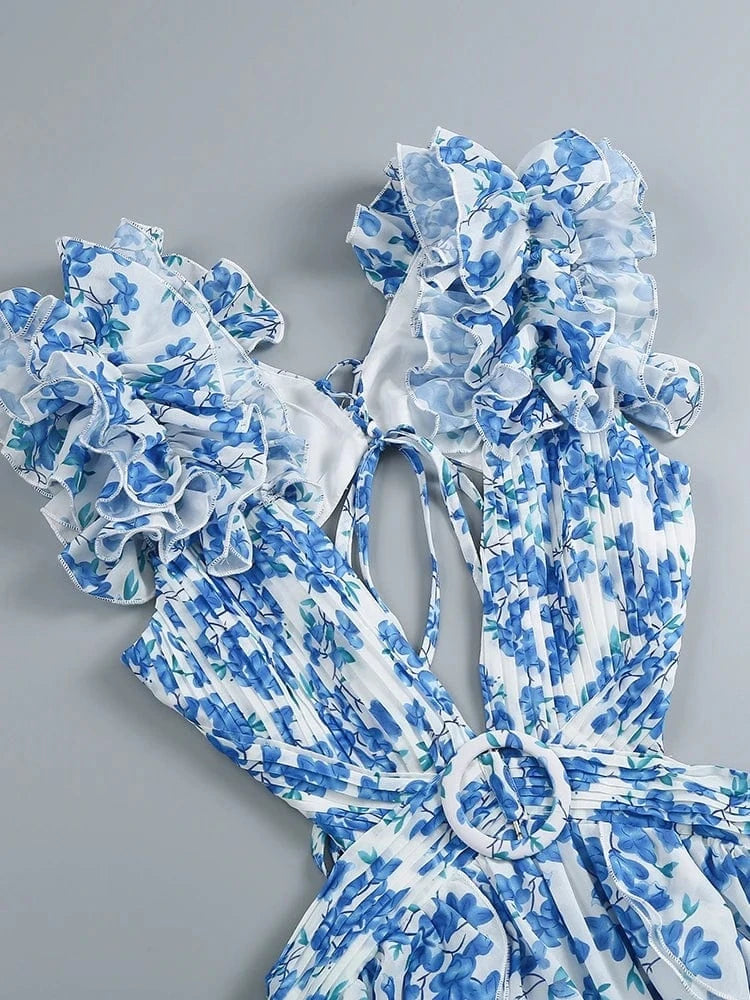 robe longue sexy bohème pour invitée mariage, style fluide et élégant parfait pour l'été