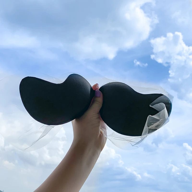 Soutien-gorge adhésif invisible dos nu chair pour robe de soirée chic sans bretelles moulante