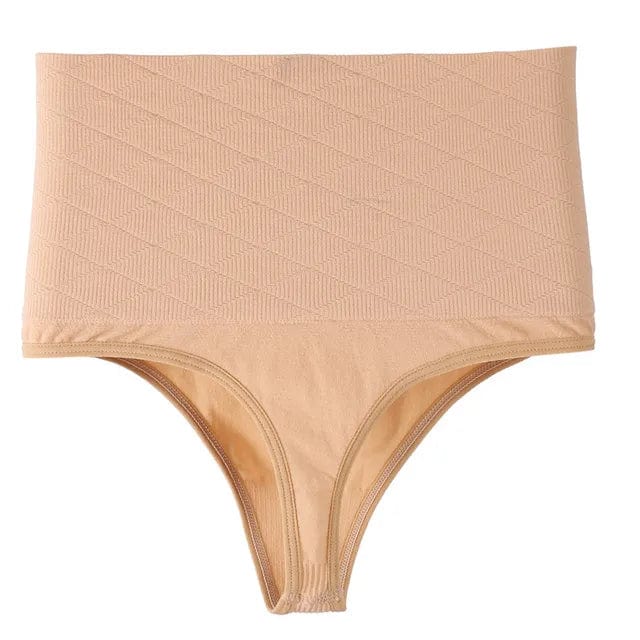 String gainant sexy beige moulant sans manches pour soirée sexy ou cocktail femme élégante