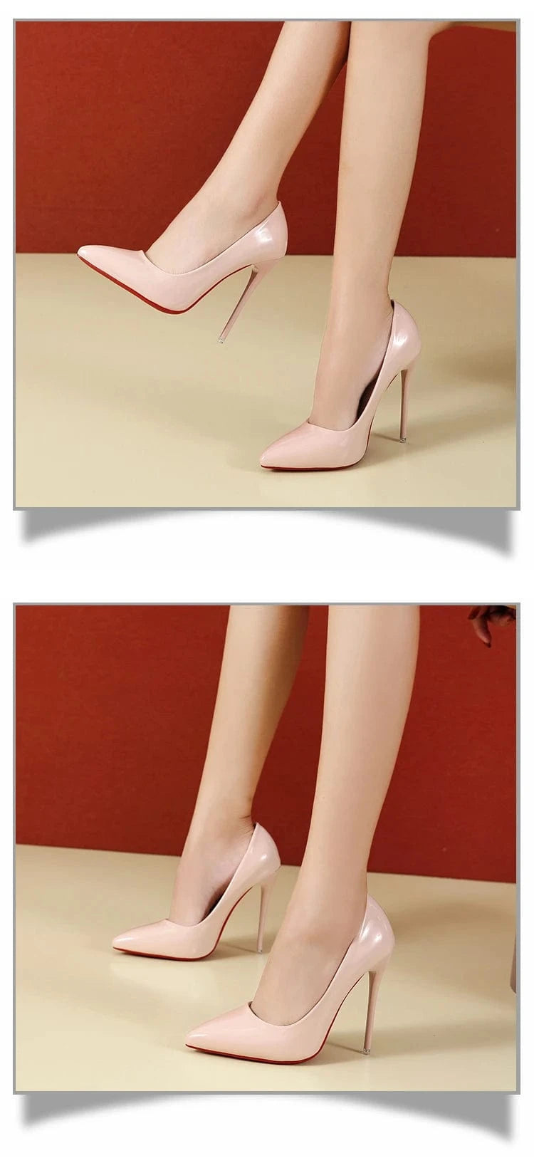 talons aiguilles rose poudré élégantes pour soirée chic été, chaussures femme à talons fins glamour