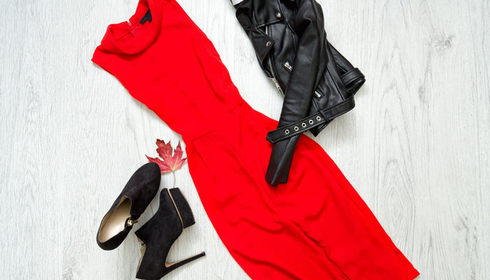robe rouge de soirée pour femme petite