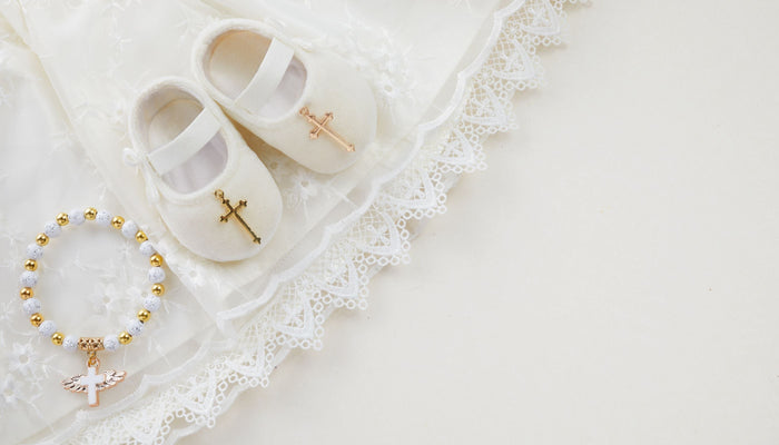 robe de baptême blanche pour fille