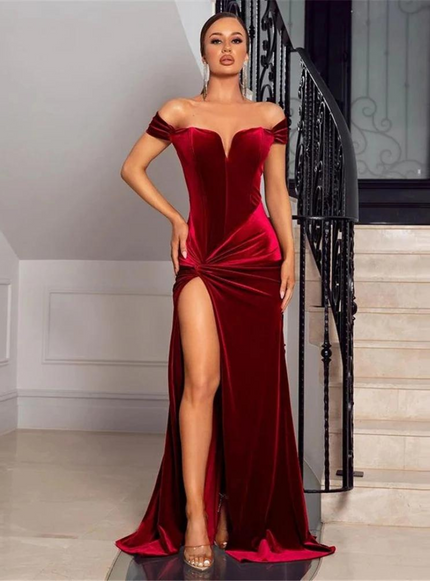 Robe chic rouge