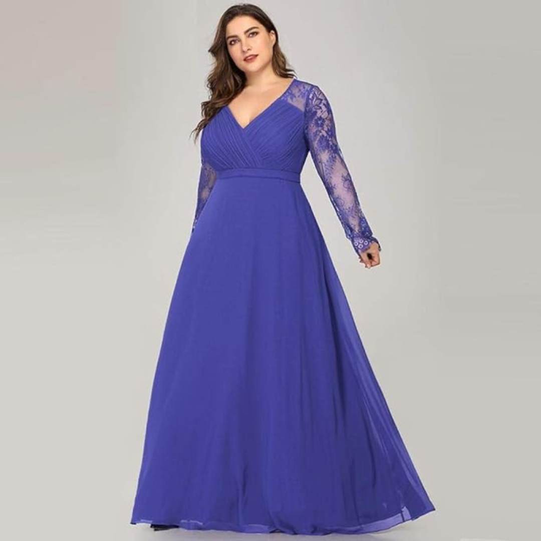 Robe de soirée grande taille