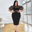 Robe sexy grande taille