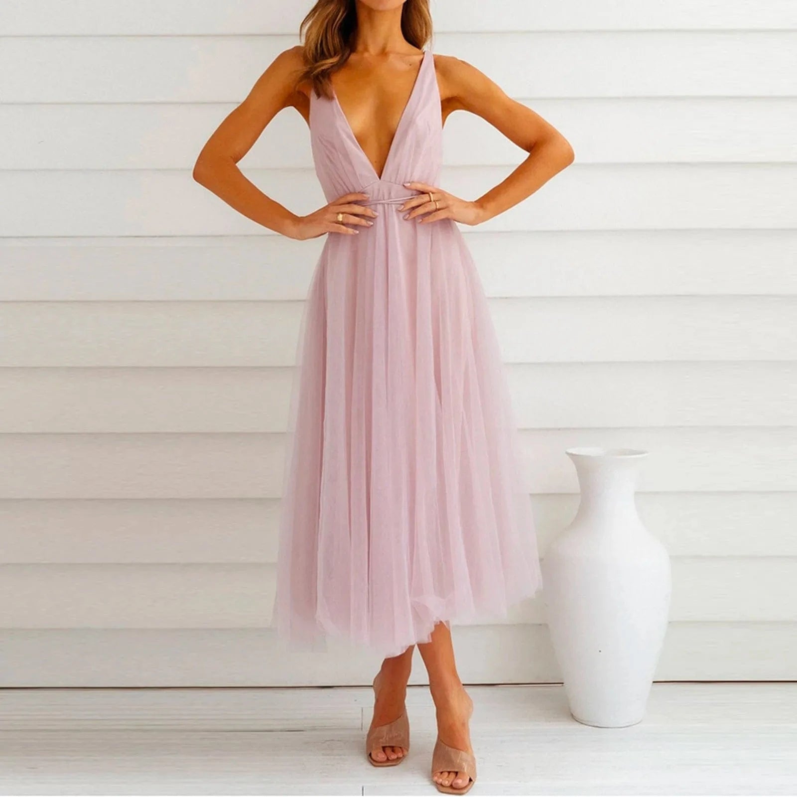 Couleur Pastel Robe Longue Mariage Invitee Robe Invitée Mariage