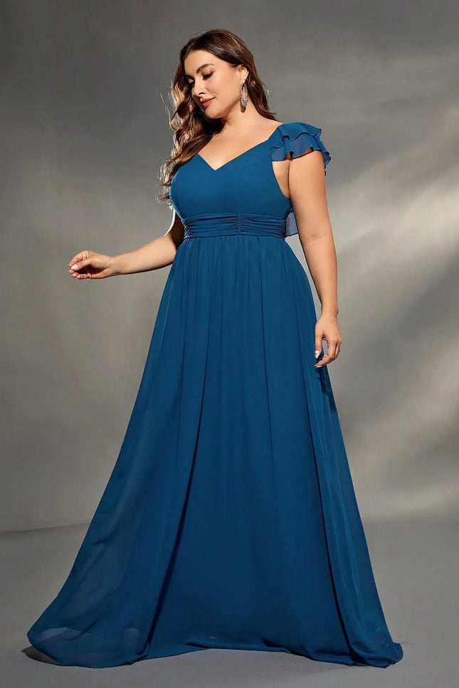 Robe de Soiree Grande Taille Confortable Unique