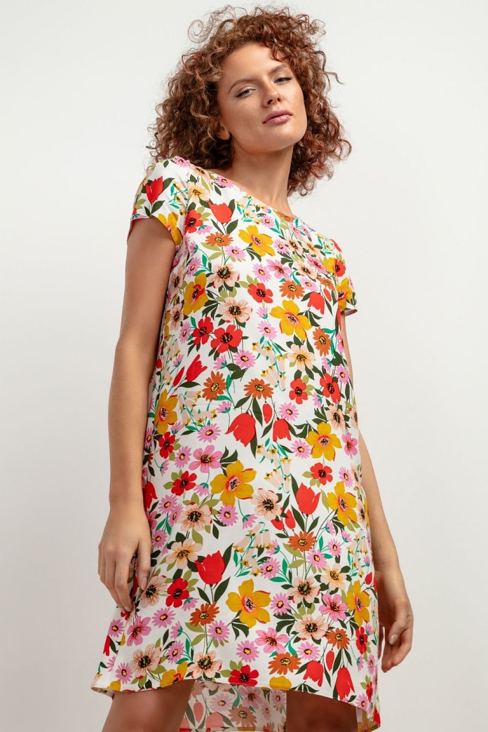Robe D'été Manila Grace Fleurie - Soie Et Coton, Taille XS (38), Neuve Avec étiquettes