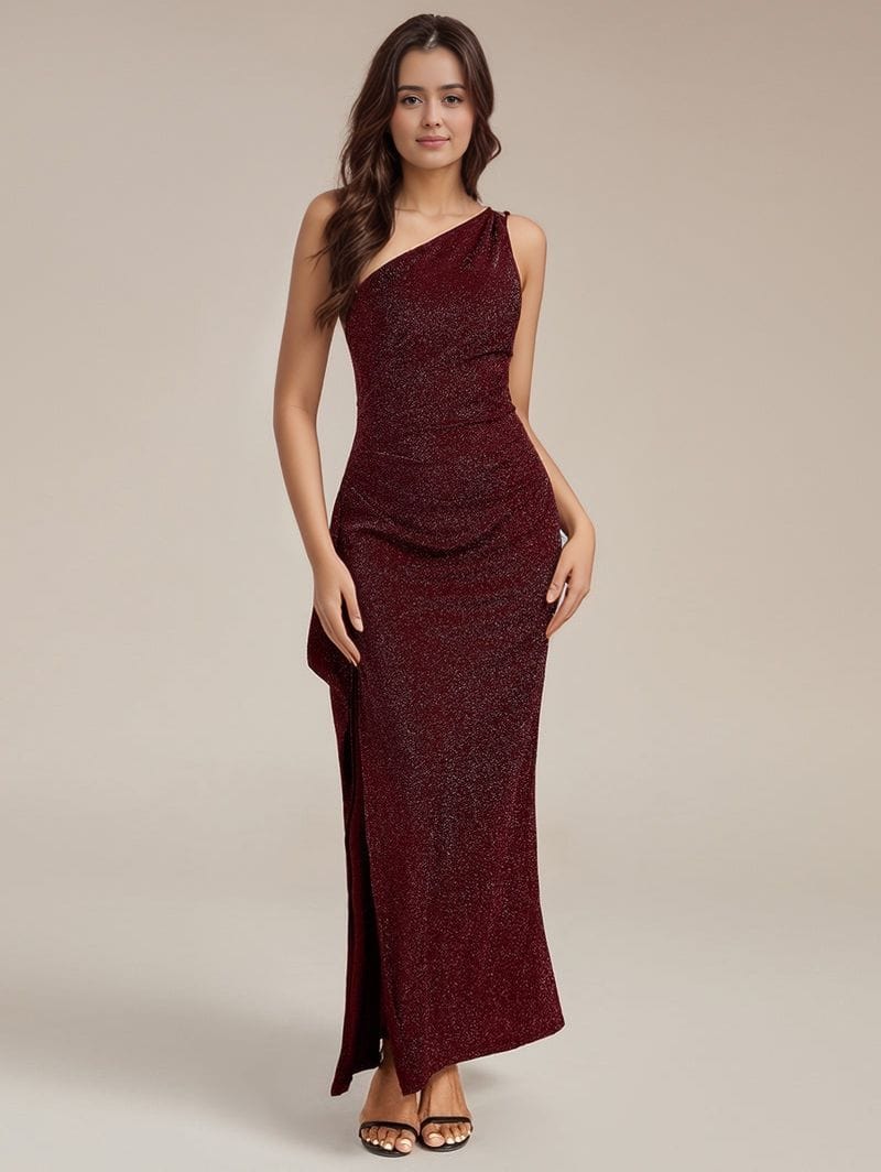 Robe de soirée dos nu moulante scintillante