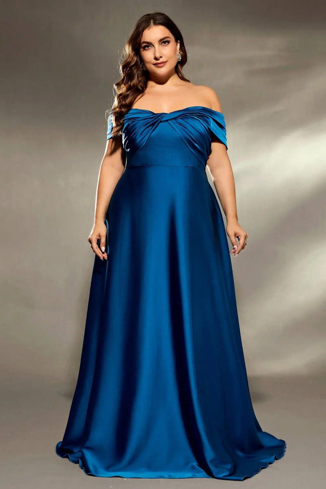 Robe de Soiree Grande Taille Confortable Unique