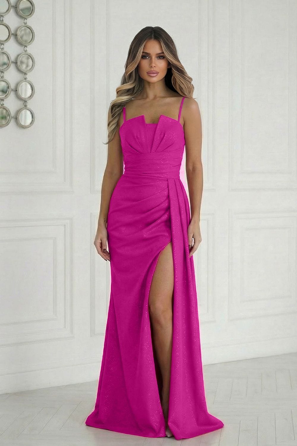  Robe longue model 224637 Bicotone 