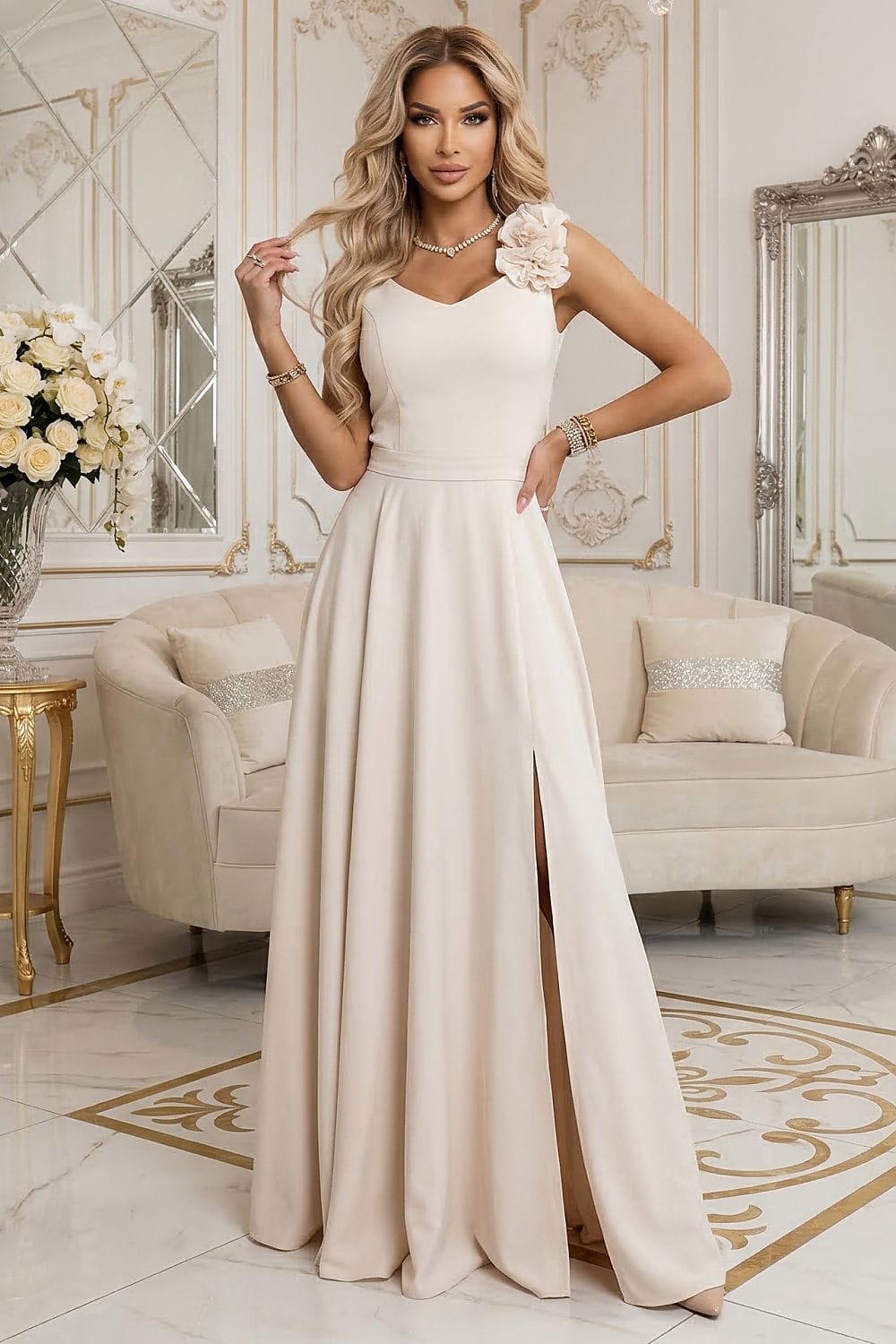  Robe de soirée model 227081 Numoco 