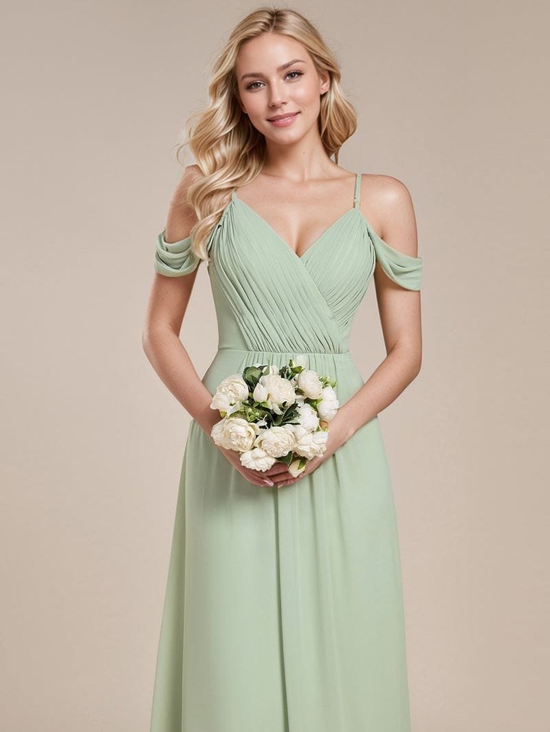 Robe demoiselle d'honneur longue dos nu