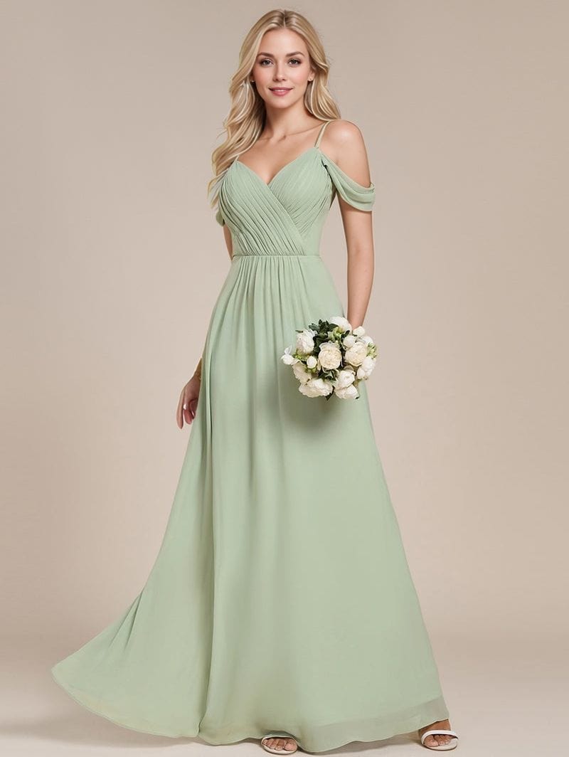 Robe demoiselle d'honneur longue dos nu