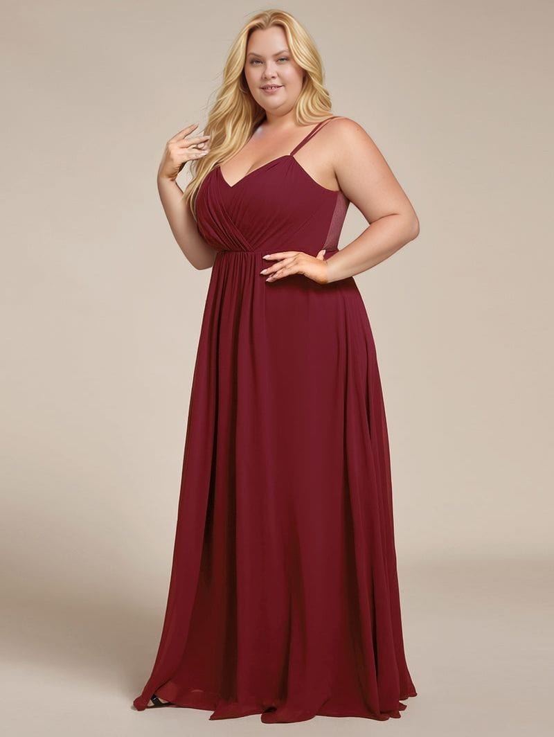 Robe demoiselle d'honneur plus size dos nu