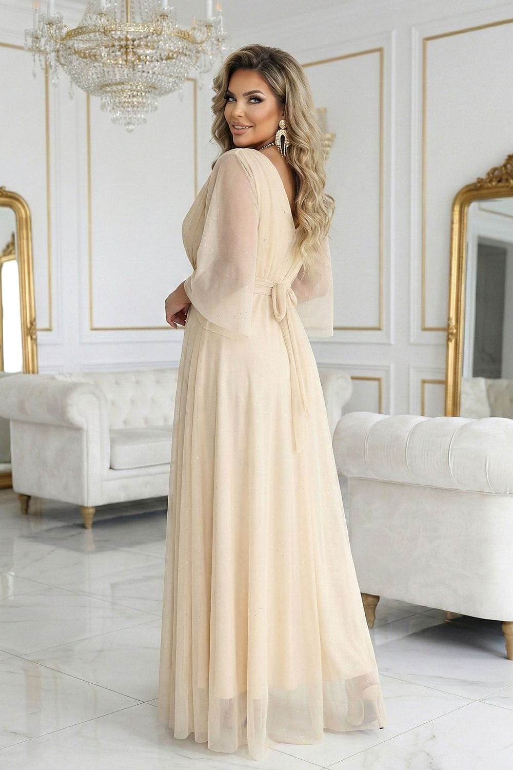  Robe longue model 227124 Numoco 