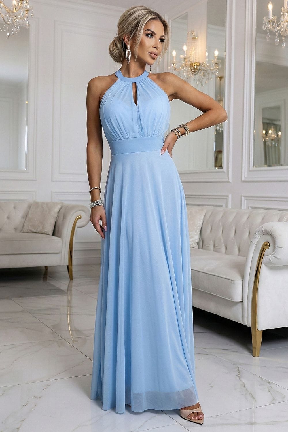  Robe longue model 227116 Numoco 