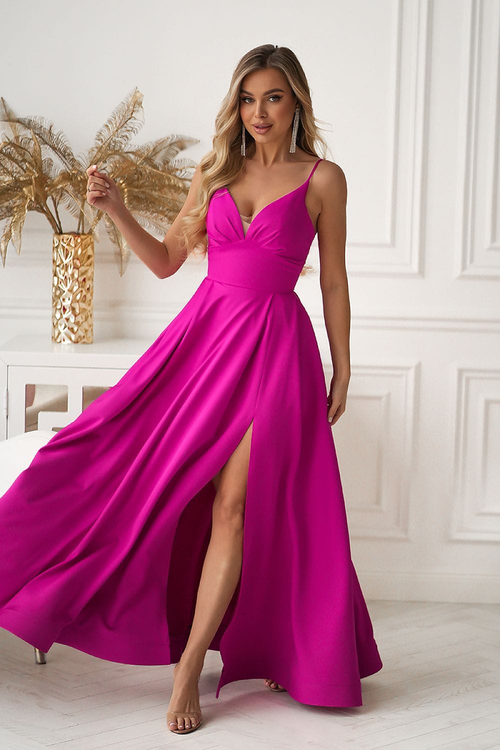  Robe longue model 224295 Bicotone 