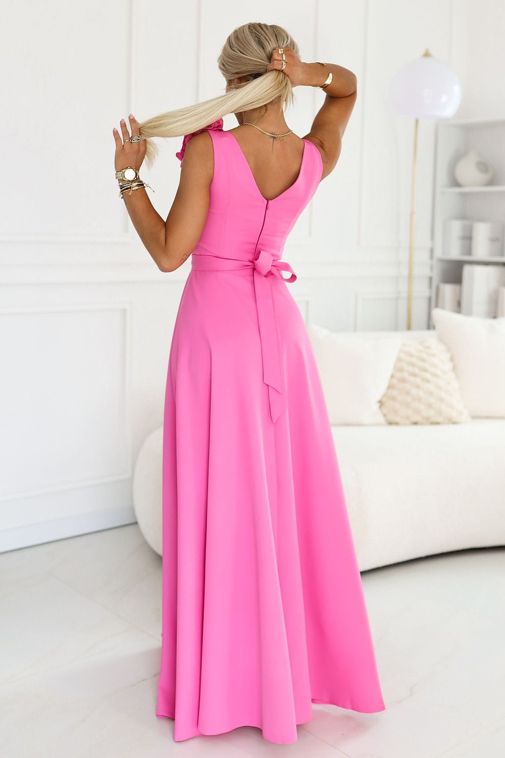  Robe longue model 227707 Numoco 