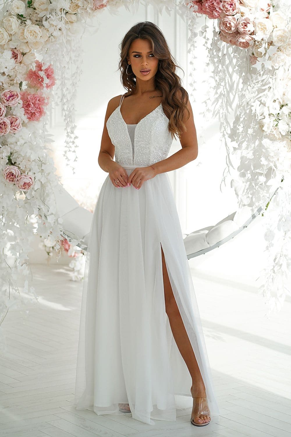 Robe de bal blanche | Robe Avenue